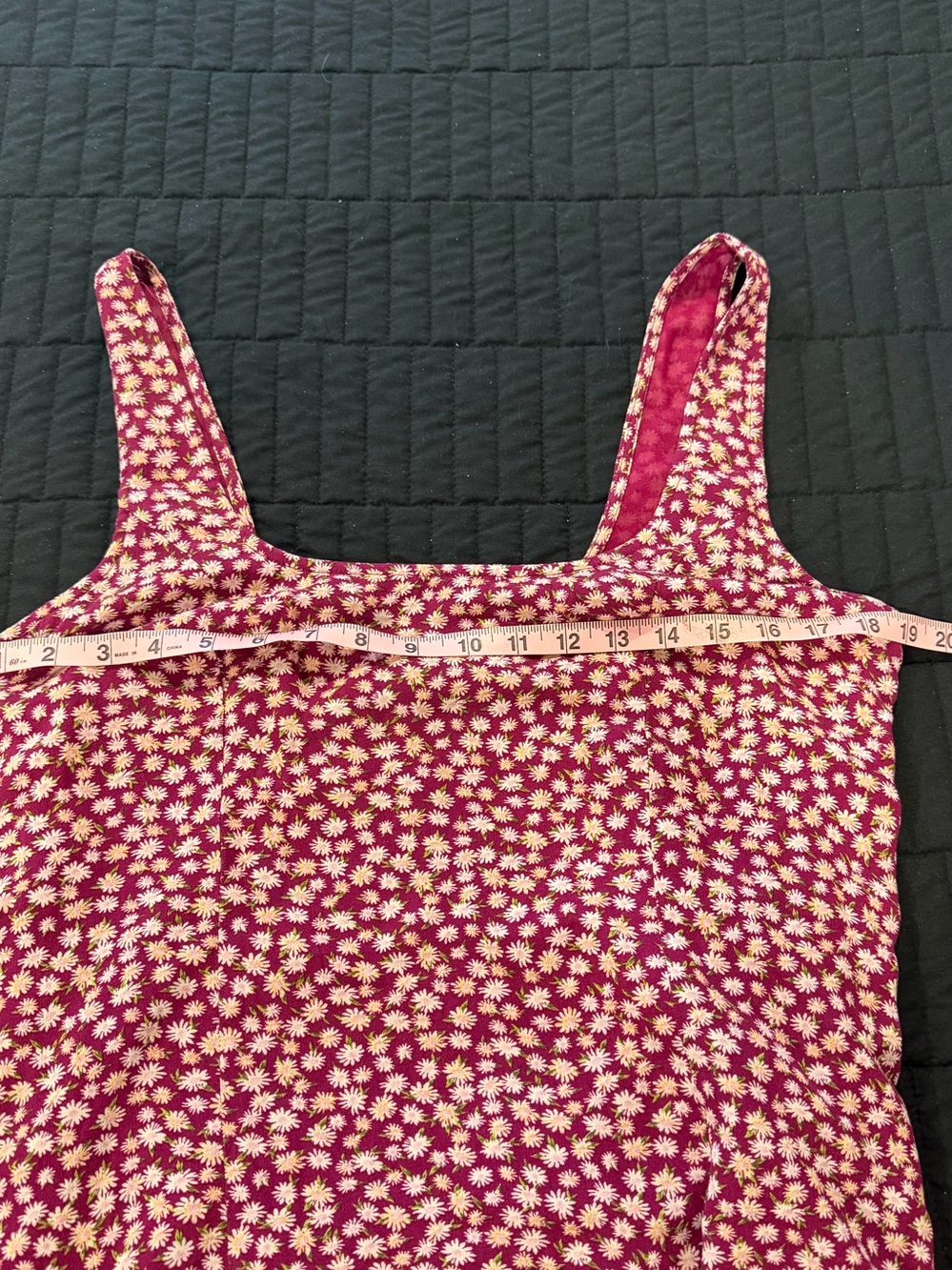 NWT American Eagle Outfitters Rose Pink Floral Tank Mini Dress. - Picture 6 of 8